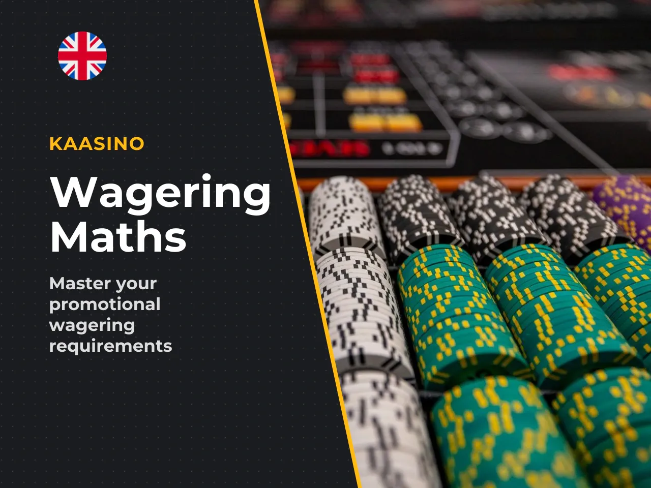 Worked Example Turning a Wagering Multiplier
