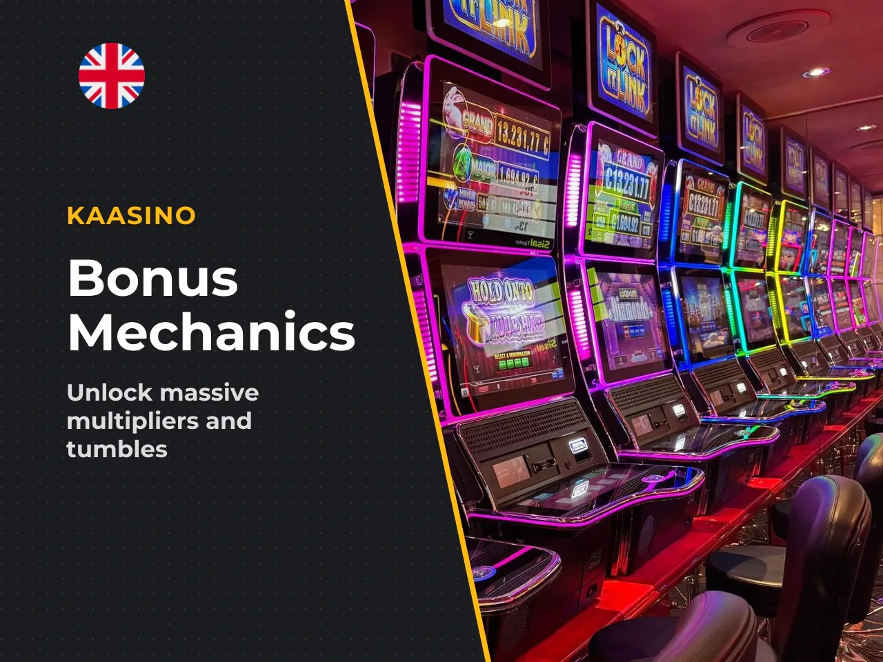 Multipliers and Tumble Reels in the