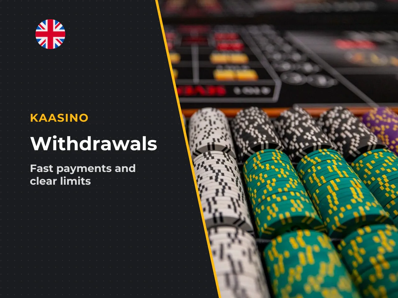 Minimum withdrawal and limits per transaction