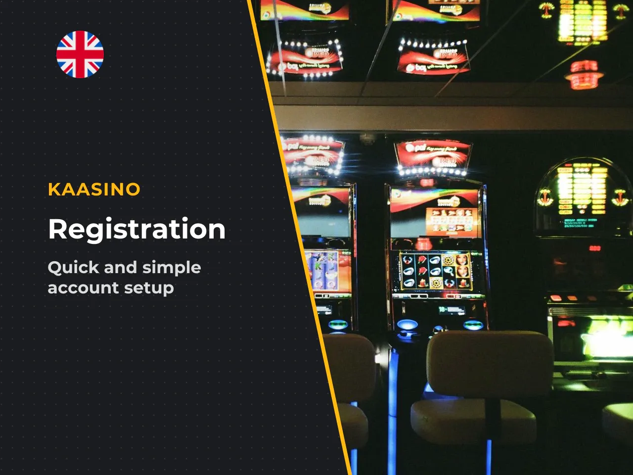 Account registration and setup flow. 1