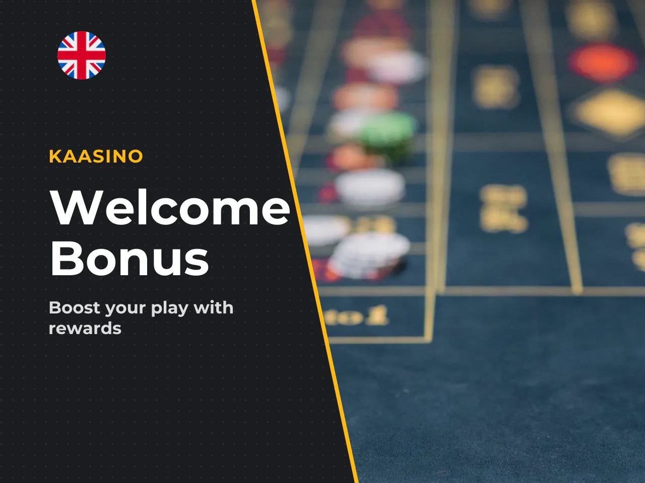 The Kaasino welcome bonus is structured