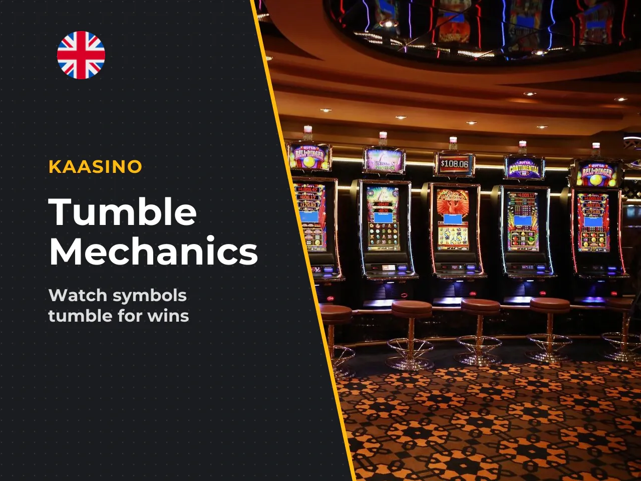 Tumble Mechanic Cascading Win Sequences. The