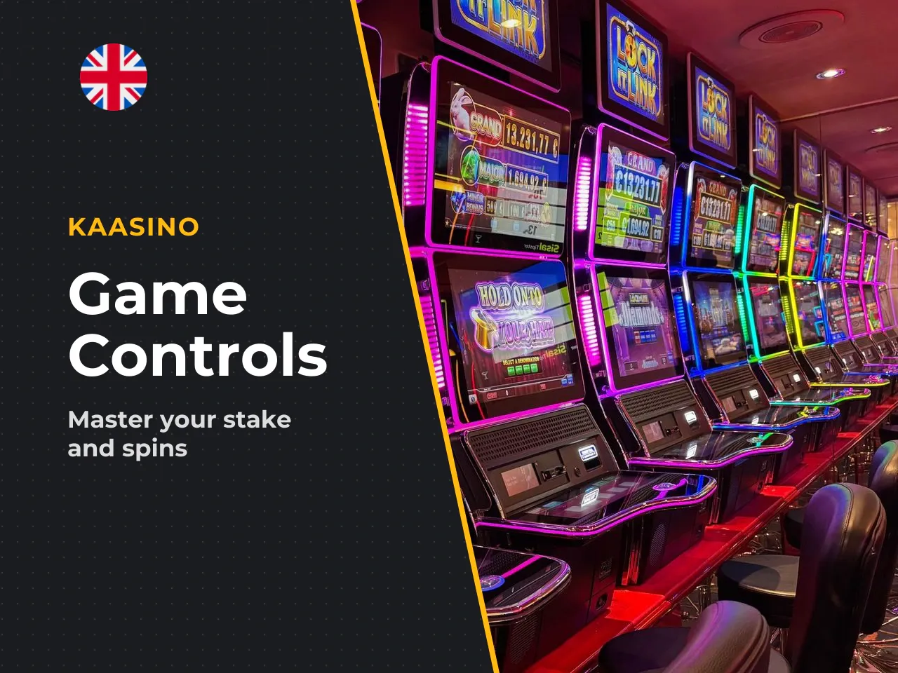 Stakes, Spin Button, and Base Game