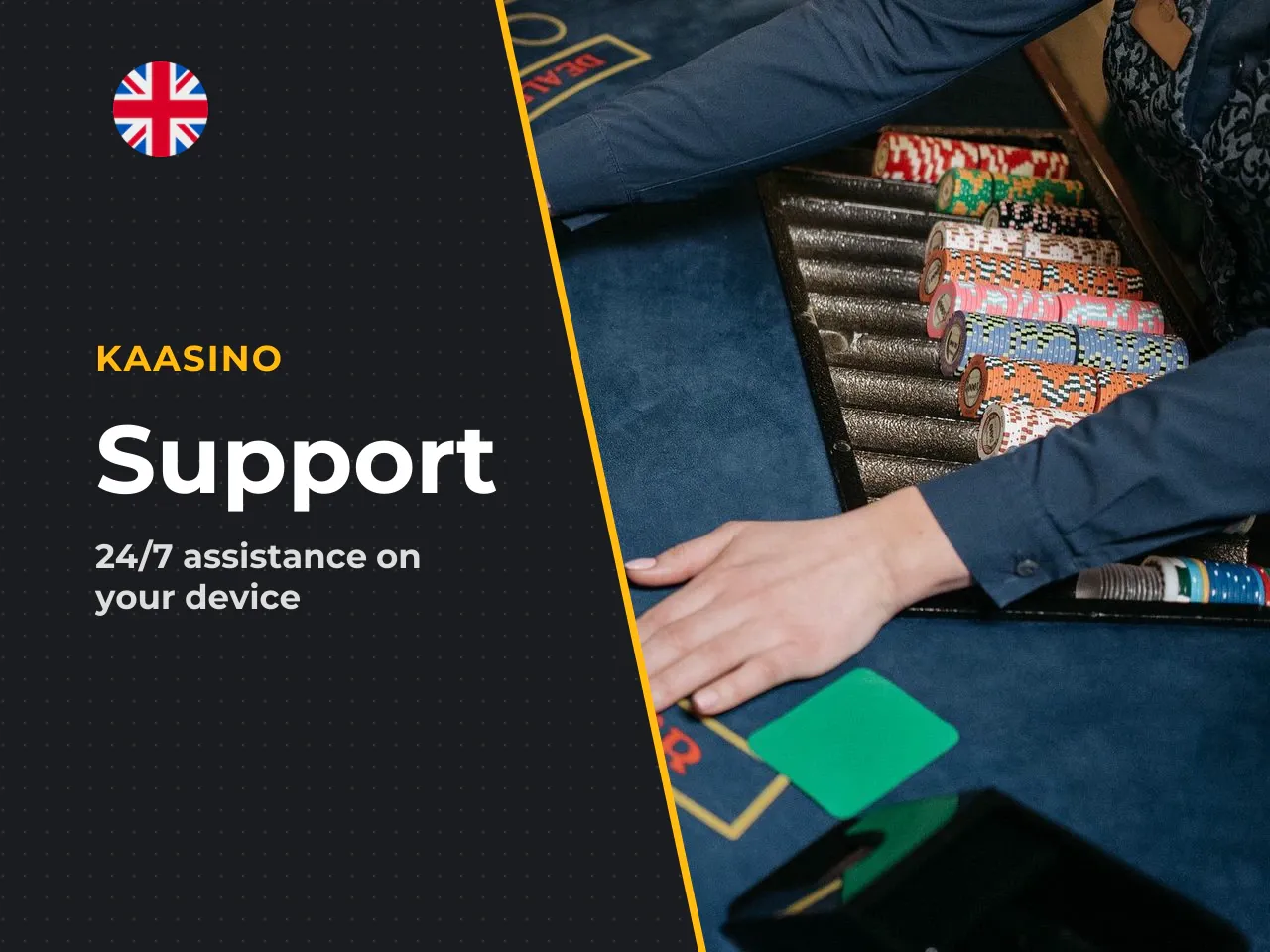 Customer Support in the Kaasino App