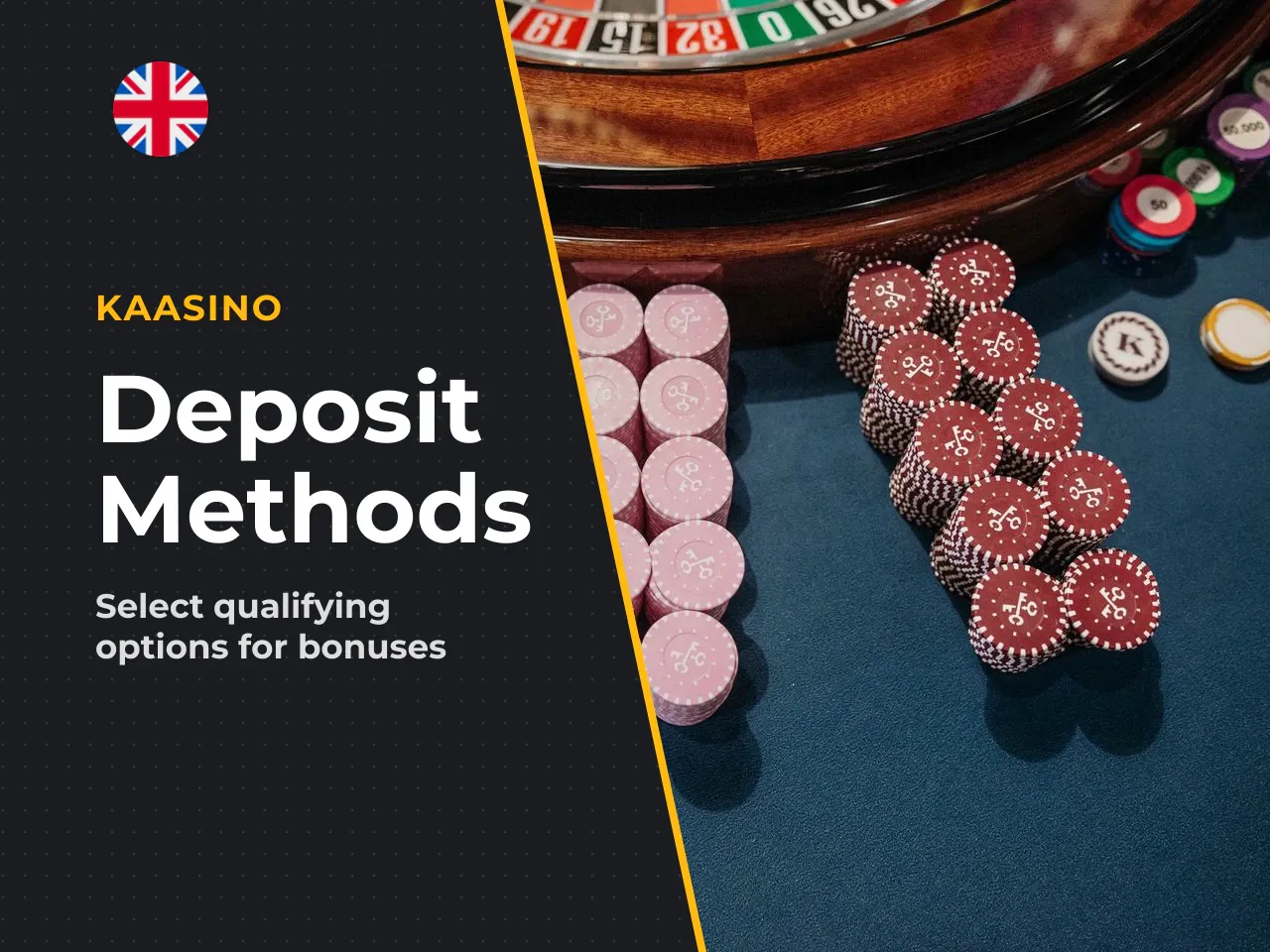 Which payment methods qualify for a