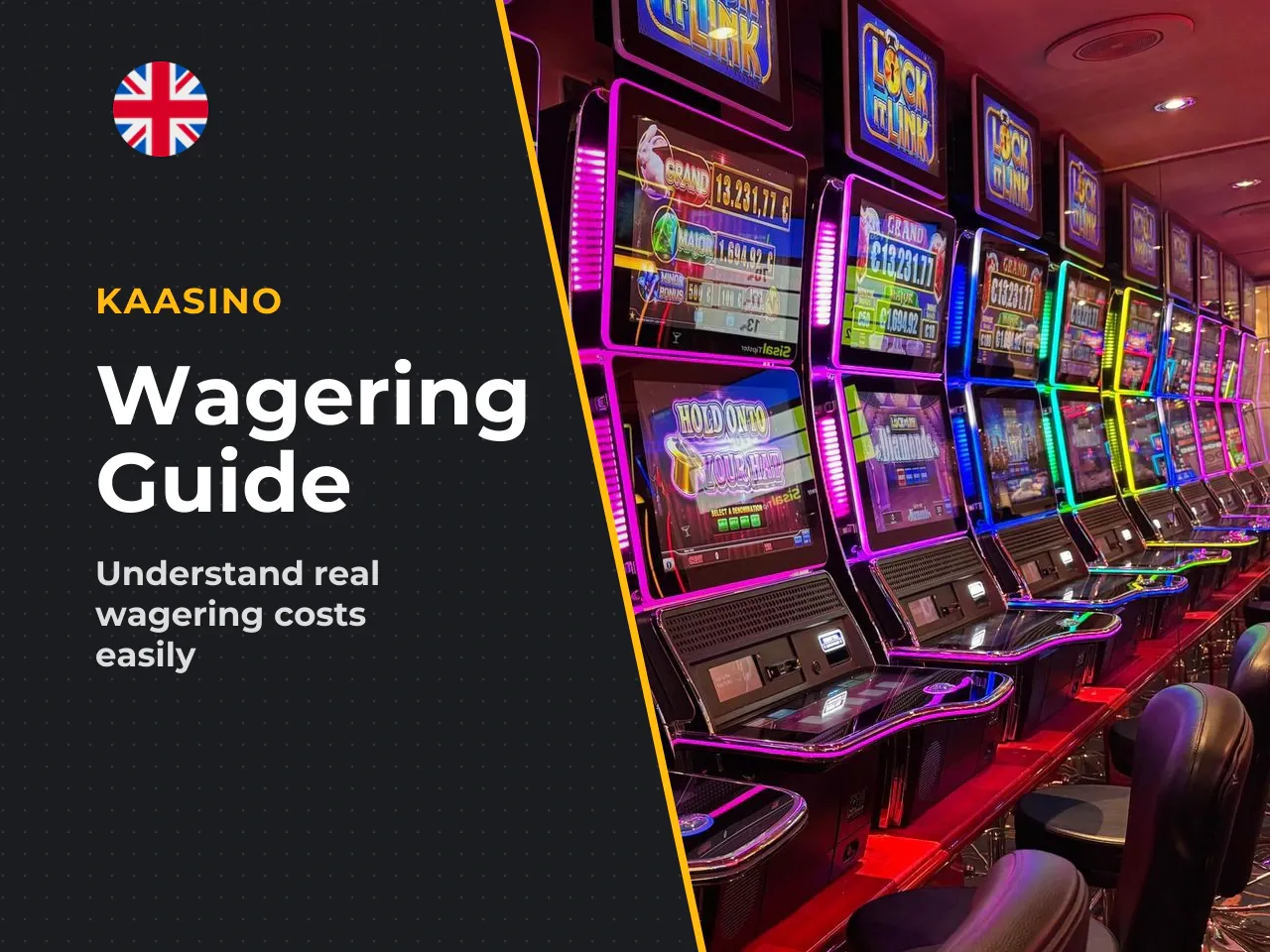 Worked example, what wagering actually costs