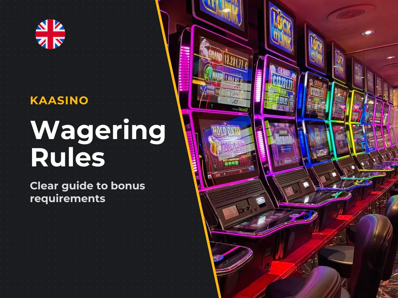 Kaasino Casino applies a wagering requirement