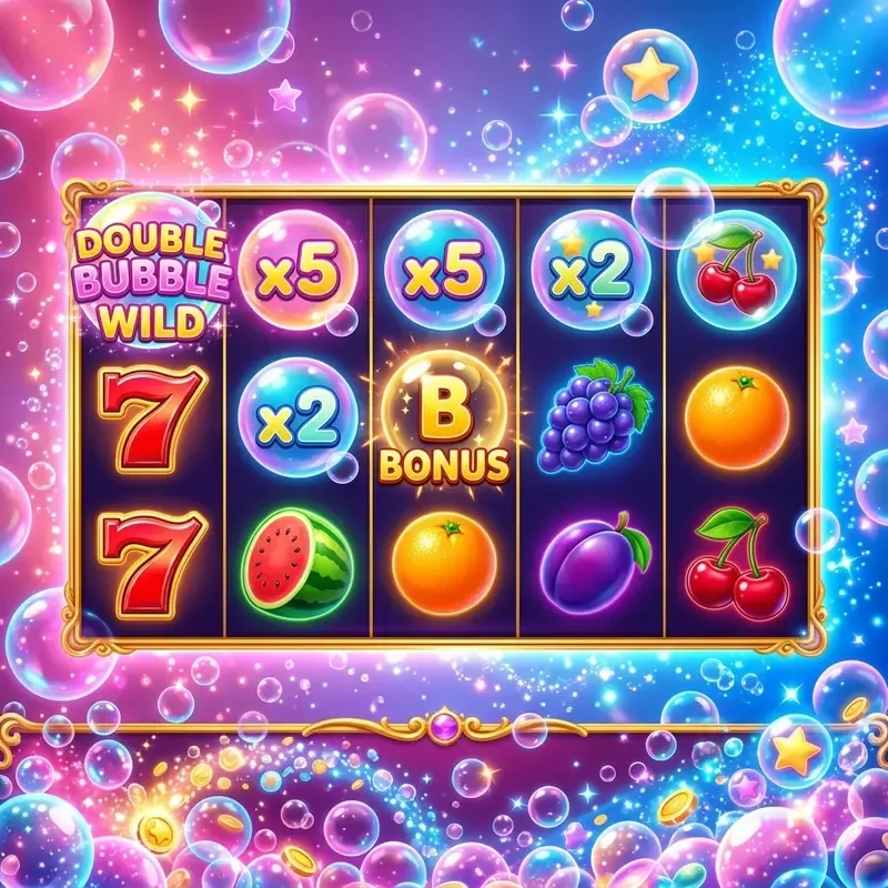 Double Bubble Slots, Demo Mode, Bonuses