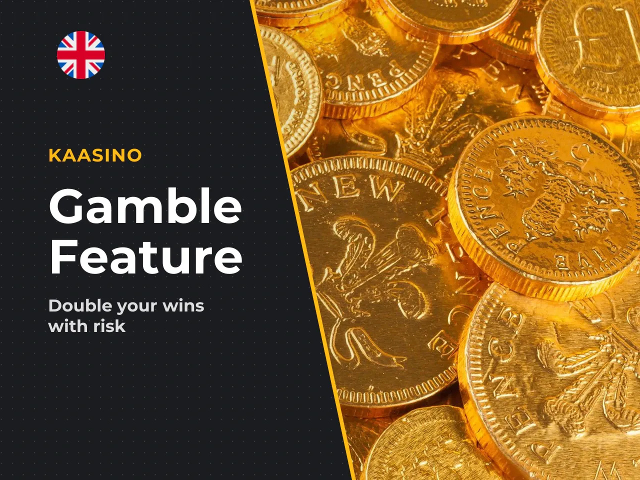 The Gamble Feature lets players risk